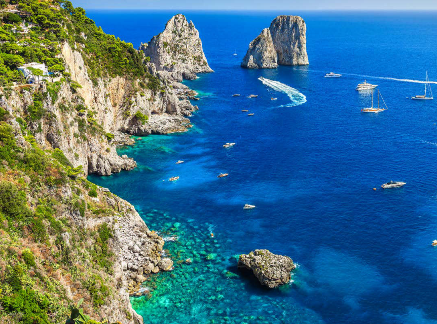 Azurový ostrov Capri