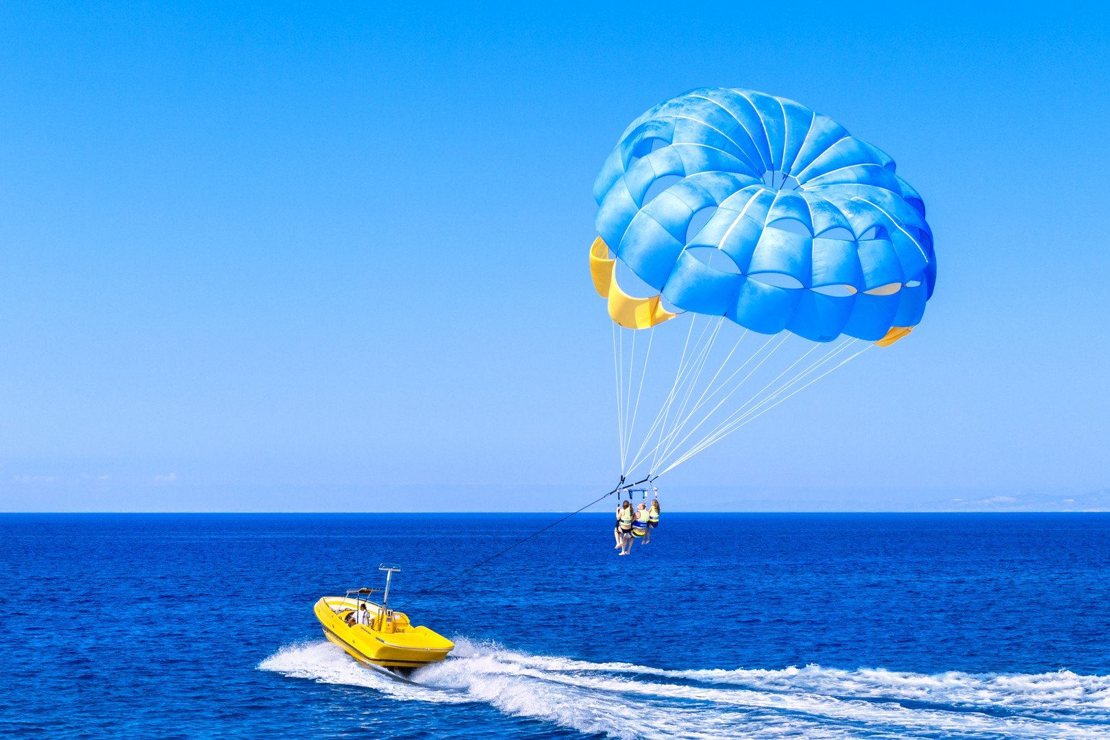 parasailing