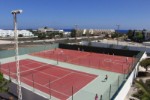 Španělsko, Lanzarote, Costa Teguise - El Trebol - Tenis