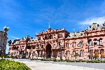 Prezidentský palác Casa Rosada v Buenos Aires