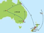Austrálie, Fidži, Nový Zéland - Nejlepší z Austrálie a Oceánie