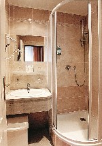 Dvoulůžkový pokoj - koupelna