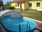 Chalupa Nezamyslice s venkovním bazénem u koupaliště - Jižní Čechy