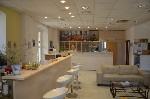 Recepce s lobby a barem