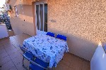 Posezení na terase apartmánu