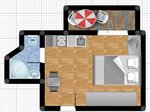 Neda-Maršić vila - studio č. 7 - Gradac - 101 CK Zemek - Chorvatsko