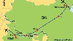 Čína, Indie, Nepál - Čína - Tibet - Nepál - Indie