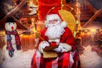 Santa Claus se připravuje na Vánoce v Helsinkách