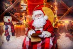 Santa Claus se připravuje na Vánoce v Helsinkách
