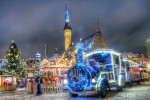 Vánoční atmosféra na trzích v Tallinnu