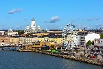 Pohled na Helsinky - poznávací zájezdy do Finska
