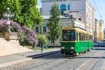Retro tramvaj Helsinki