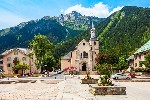 Kostel svatého Bernarda v Chamonix - zájezdy do Francie pod Mont Blanc a do Savojských Alp