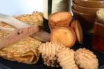 Sušenky, palačinky, cidre, typické produkty Bretaně