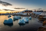 Nuuk západ slunce