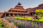 Prastaré Fatehpur Sikri v Uttar Pradesh - Indie