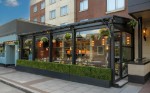 Exteriér hotelu - terasa
