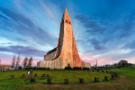 Luteránská Hallgrimskirkja v srdci Reykjavíku