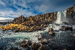 Vodopád u sněmovní pláně Thingvellir