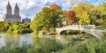 Central park na podzim