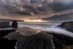 Tajuplná černá pláž Reynisfjara
