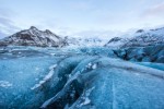 Ledovec Vatnajokul v národním parku Skaftafell