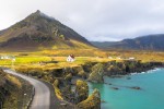 Vesnice Arnarstapi na poloostrově Snaefellsnes