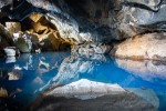 Jeskyně Grjotagja - poblíž jezera Myvatn