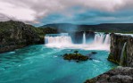 Mohutný Godafoss  - král islandských vodopádů
