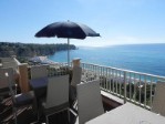 Itálie, Kalábrie, Tropea - Terrazzo sul Mare - výhled z hotelu