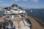 Paluba lodi MSC Seaside