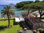 Itálie, Ostrovy v Tyrhénské moři, Elba - DESIREE - bar na pláži