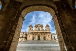 Roman Catholic cathedral in historic part of Noto city, Sicily in Italy