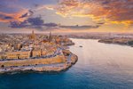 Panoramatický pohled na Vallettu, Malta