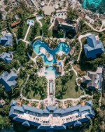 Letecký pohled na hotel 