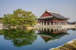 Korea - palác Gyeongbokgung v Soulu