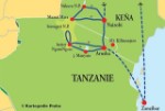 Keňa, Tanzánie - Keňa - Tanzánie - Zanzibar