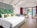 Beach pool villa