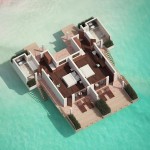 Water villa - půdorys