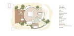 Deluxe villa na pláži - půdorys