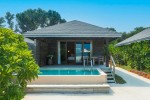Beach pool villa