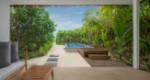 Beach villa s bazénem terasa