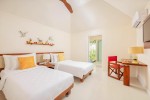 Family Beach villa s bazénem, pokoj twin