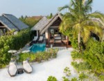 Beach pool villa