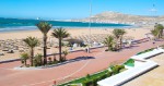 Maroko, Atlantské pobřeží, Agadir - AGADIR BEACH CLUB - Pláž