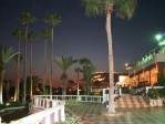 Maroko, Atlantské pobřeží, Agadir - CLUB AL MOGGAR - Noční pohled na hotel