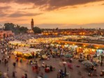 Marrakéš - Náměstí Djemaa El Fna