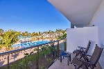 Junior suite s výhledem na moře - balkón