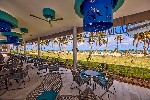 Poolside bar