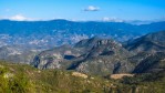 Impozantní pohoří Sierra Madre v Oaxaca